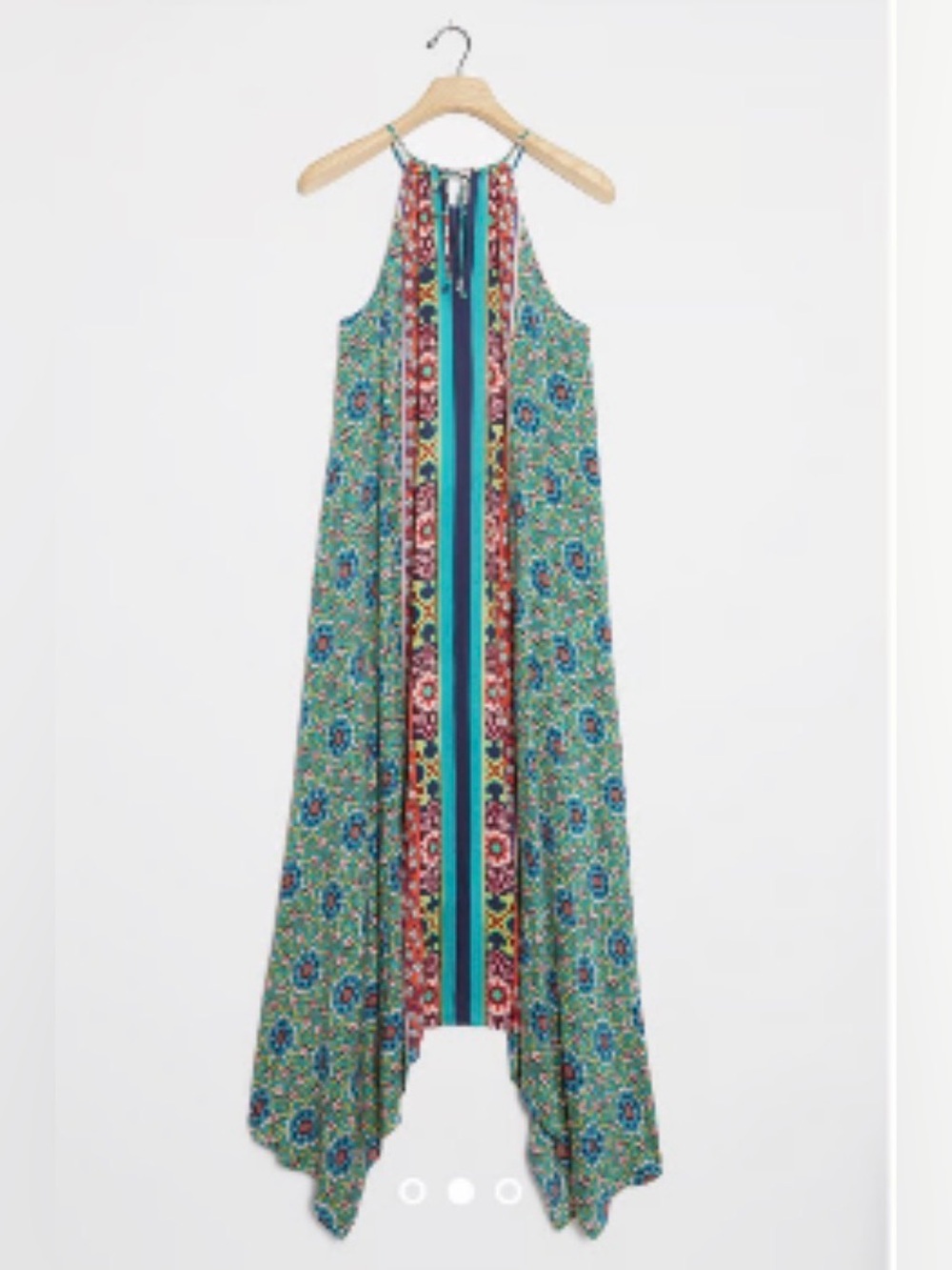 Anthropologie Ella Halter Tunic Dress